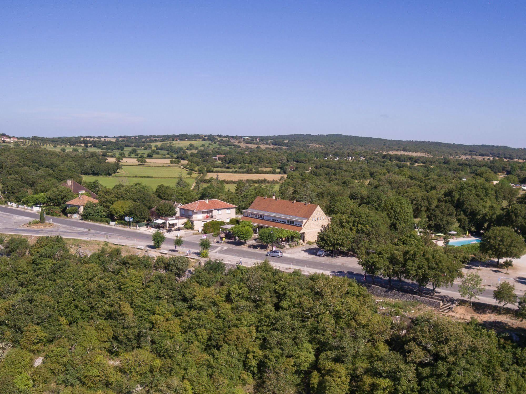 Logis Hotels - Le Bellaroc - Hotel 2 Etoiles Et Restaurant Rocamadour Luaran gambar